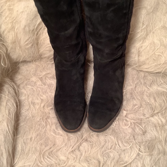 Salvatore Ferragamo Black Suede Boots - Picture 7 of 11